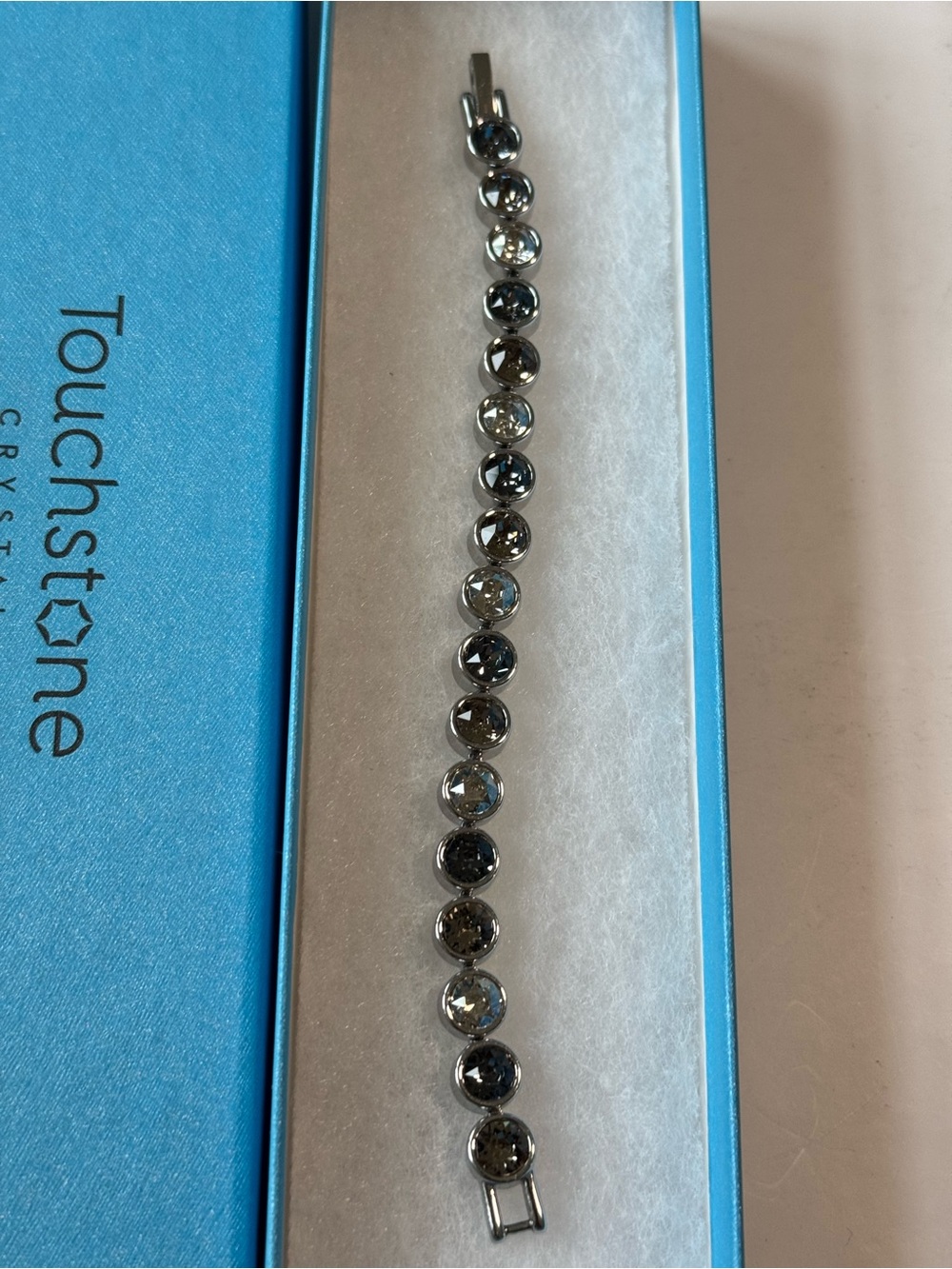 ✨ Touchstone Crystal Nightfall Ice Bracelet – Swarovski Crystals